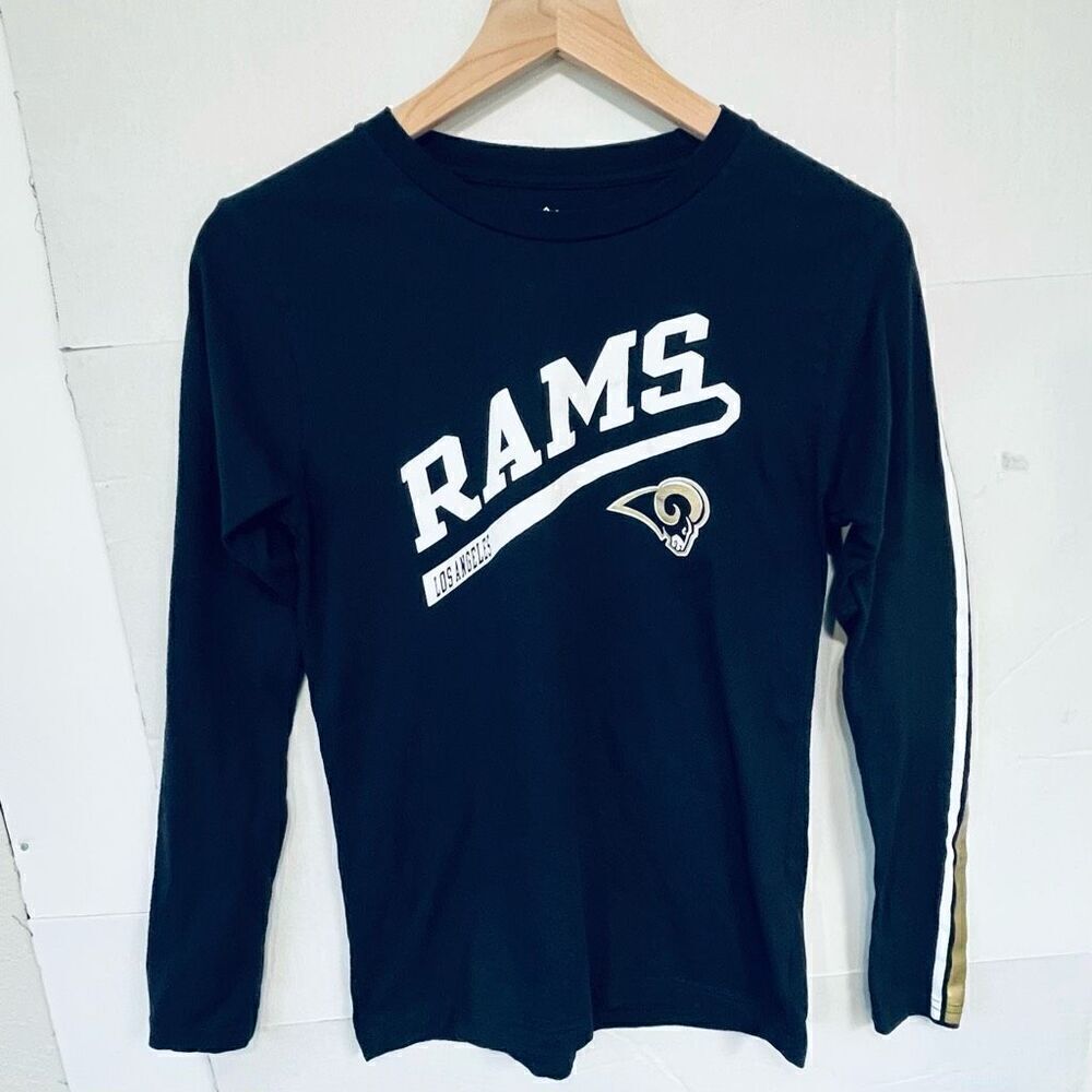 NFL LA Rams Long Sleeve Tee   Sz L 14/16   EUC